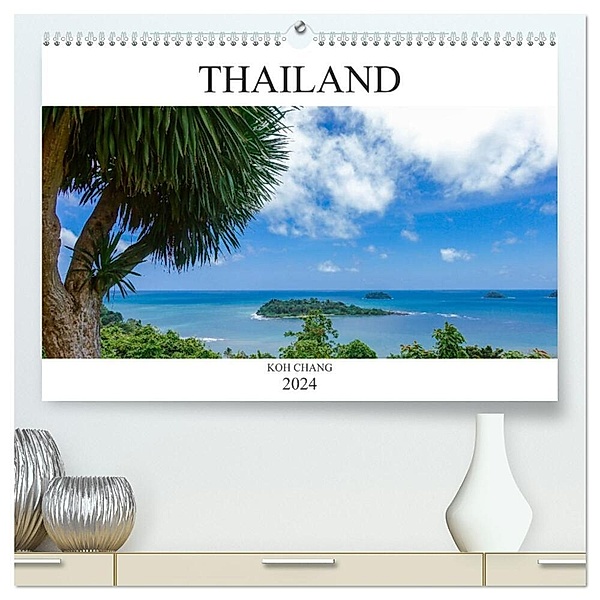 Thailand Koh Chang (hochwertiger Premium Wandkalender 2024 DIN A2 quer), Kunstdruck in Hochglanz, S. M. Pipa
