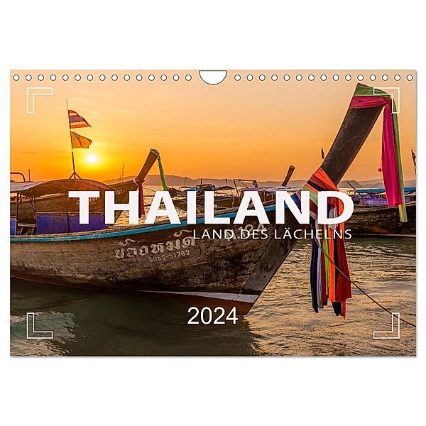 THAILAND - Land des Lächelns (Wandkalender 2024 DIN A4 quer), CALVENDO Monatskalender, Mario Weigt