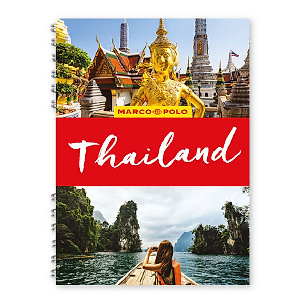 Thailand Marco Polo Travel Guide - with pull out map, m.  Buch, m.  Karte, Marco Polo