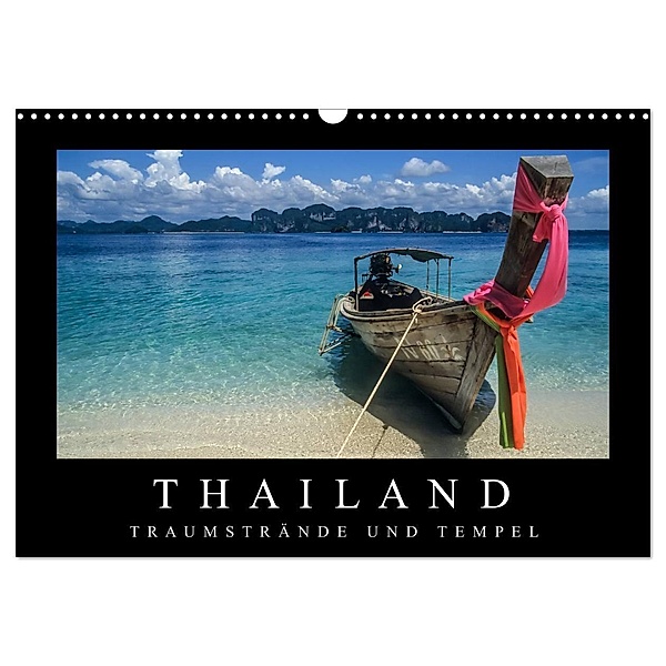 Thailand - Traumstrände und Tempel (Wandkalender 2024 DIN A3 quer), CALVENDO Monatskalender, Christian Müringer