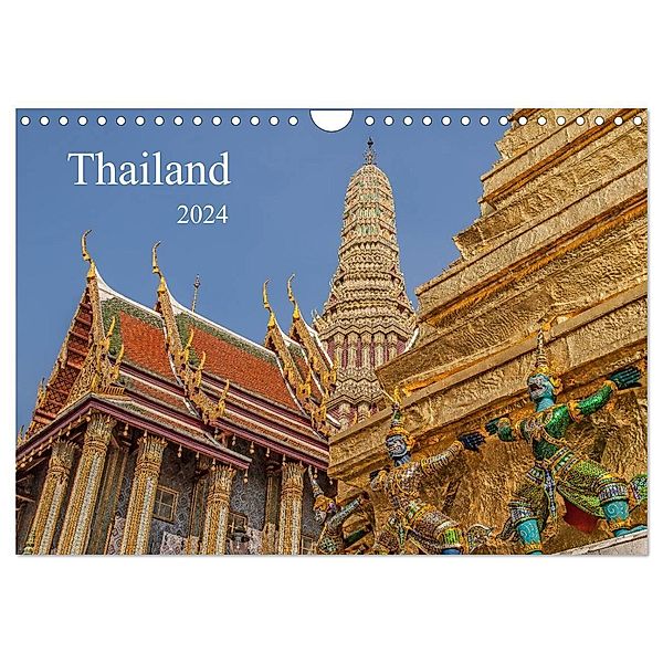 Thailand (Wandkalender 2024 DIN A4 quer), CALVENDO Monatskalender, Thomas Leonhardy