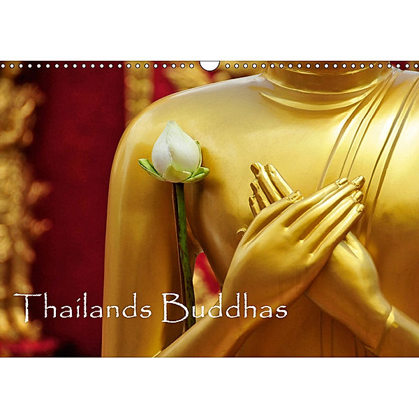 Thailands Buddhas (Wandkalender 2019 DIN A3 quer), Sylvia Seibl