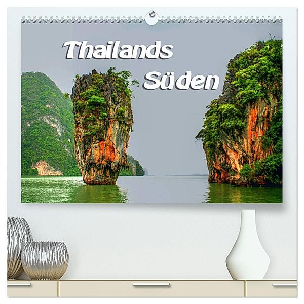 Thailands Süden (hochwertiger Premium Wandkalender 2024 DIN A2 quer), Kunstdruck in Hochglanz, Michael Weiss