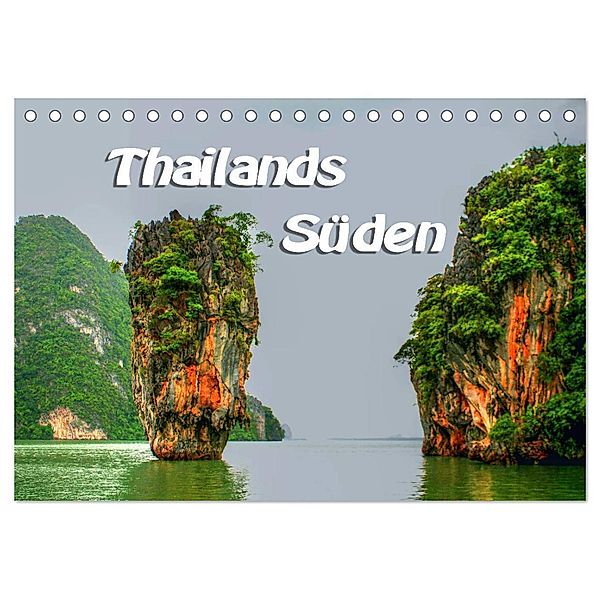 Thailands Süden (Tischkalender 2024 DIN A5 quer), CALVENDO Monatskalender, Michael Weiß
