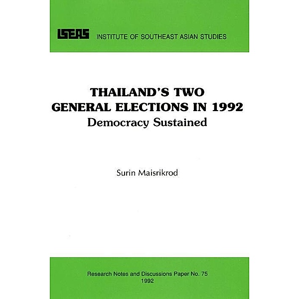 Thailand's Two General Elections in 1992, Surin Maisrikrod