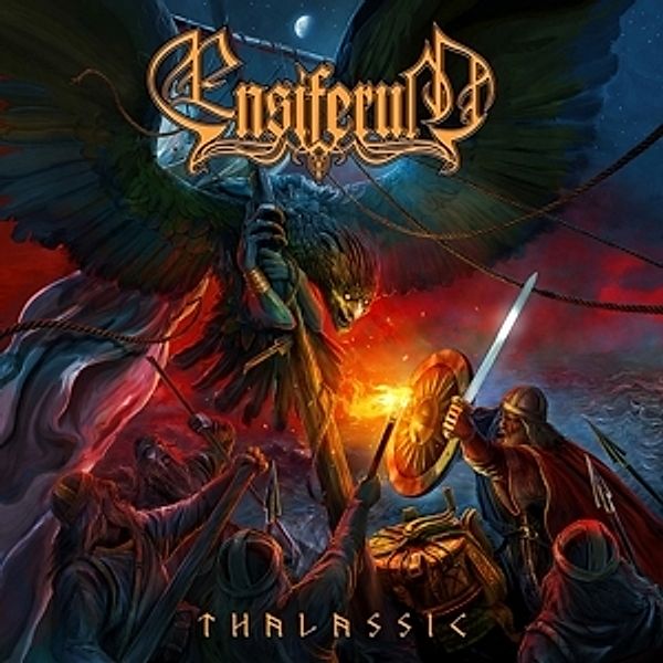 Thalassic/Red Black Marbled Vinyl, Ensiferum