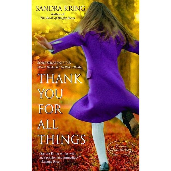 Thank You for All Things, Sandra Kring