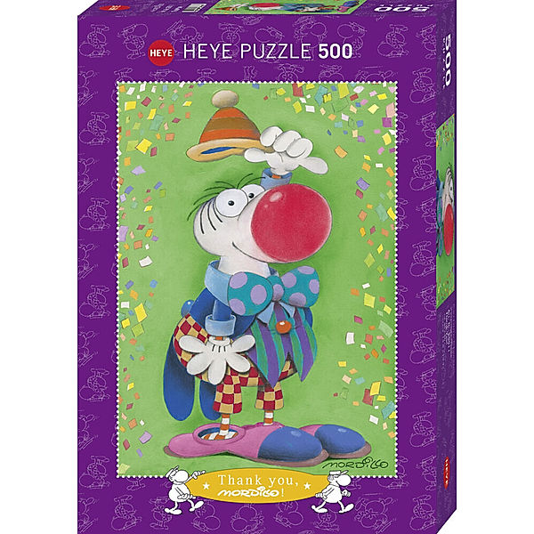 Heye, Heye Puzzle Thank You! (Puzzle), Guillermo Mordillo