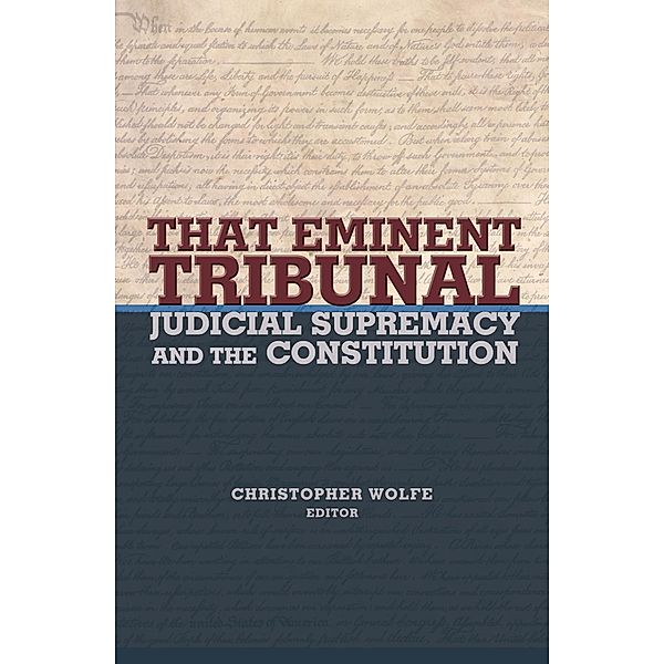 That Eminent Tribunal / New Forum Books