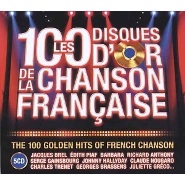 The 100 Golden Hits Of French Chanson, Diverse Interpreten