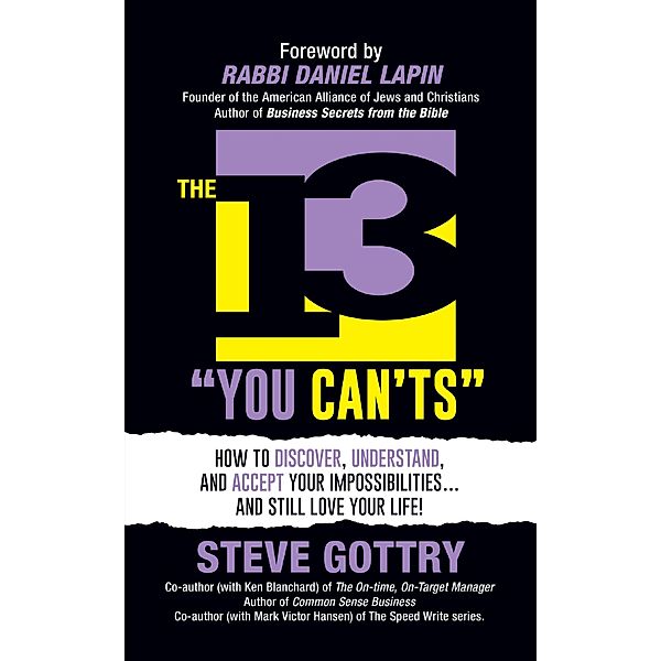 The 13 You Can'ts, Steve Gottry