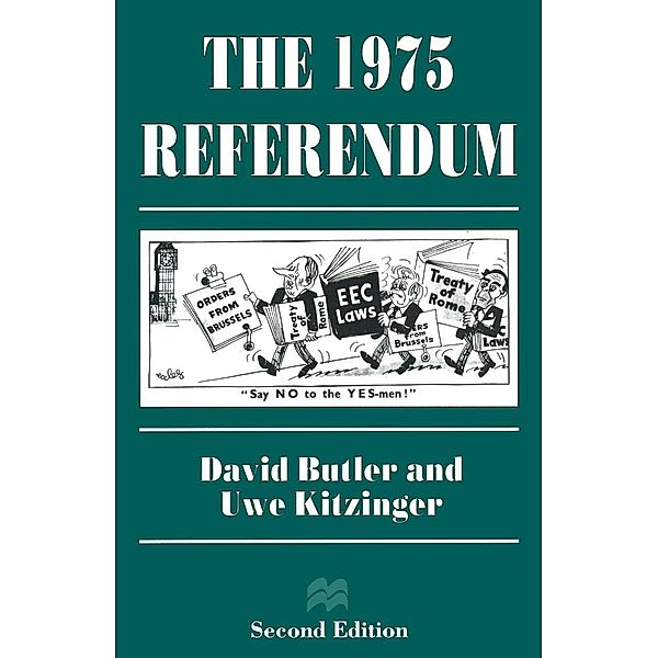 The 1975 Referendum, David Butler, Uwe Kitzinger