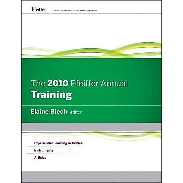 The 2010 Pfeiffer Annual / J-B Pfeiffer Annual Looseleaf Vol1