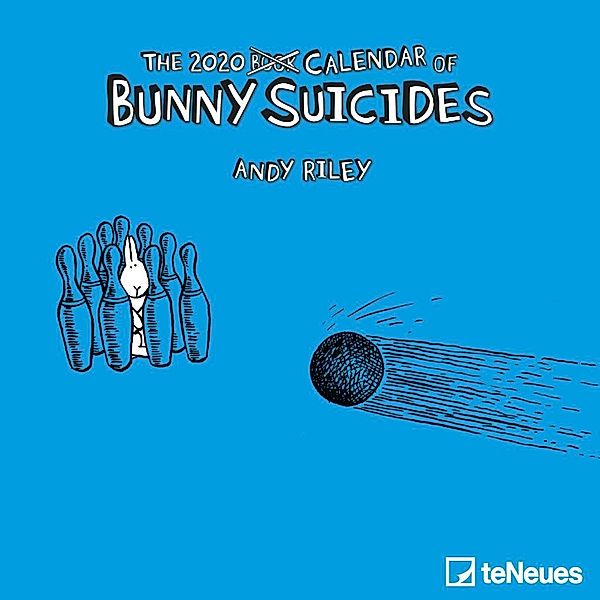 The 2020 Calendar of Bunny Suicides, Andy Riley