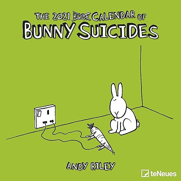 The 2021 Calendar of Bunny Suicides, Andy Riley