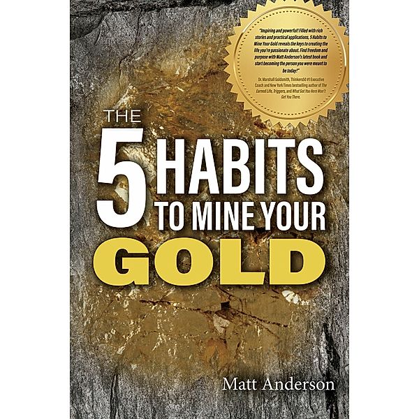 The 5 Habits to Mine Your Gold, Matt Anderson