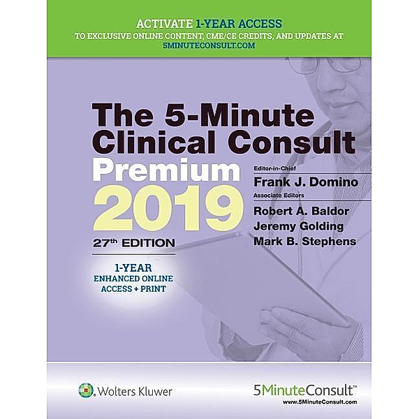 The 5-Minute Clinical Consult Premium 2019, Frank J. Domino