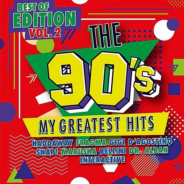 The 90s - My Greatest Hits - Best Of Edition Vol. 2 (2 CDs), Various