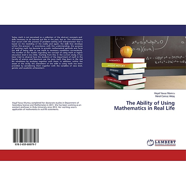 The Ability of Using Mathematics in Real Life, Hayal Yavuz Mumcu, Meral Cansiz Aktas