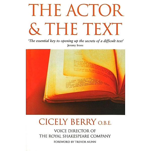 The Actor And The Text, Cicely Berry