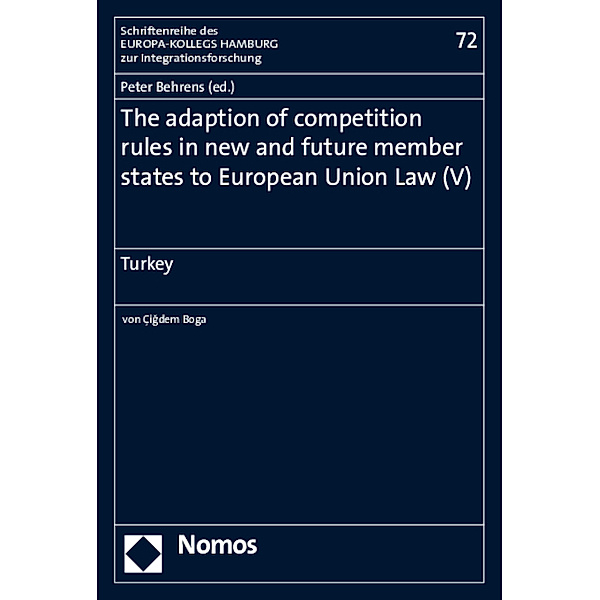 The adaption of competition rules in new and future member states to European Union Law (V)