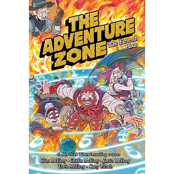 The Adventure Zone: The Eleventh Hour, Clint McElroy, Griffin McElroy, Travis McElroy, Justin McElroy, Carey Pietsch