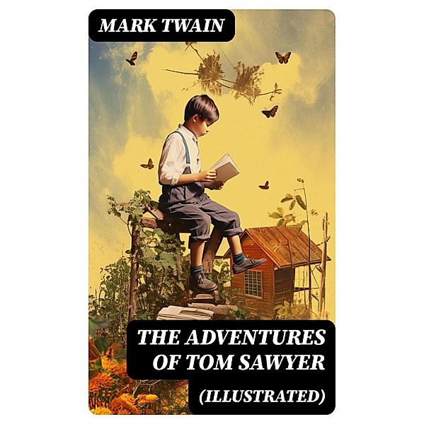 The Adventures of Tom Sawyer (Illustrated), Mark Twain