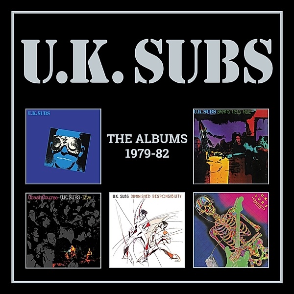 The Albums 1979-82 5cd Clamshell Box, UK Subs