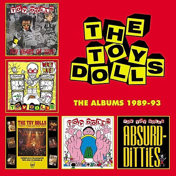 The Albums 1989-93: 5cd Clamshell Boxset, The Toy Dolls