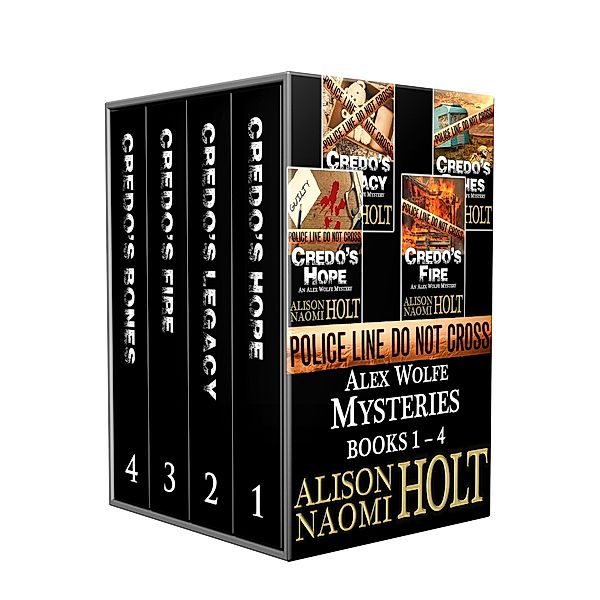 The Alex Wolfe Mysteries Books 1-4 / Alex Wolfe Mysteries, Alison Naomi Holt