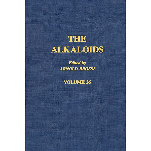 The Alkaloids: Chemistry and Pharmacology