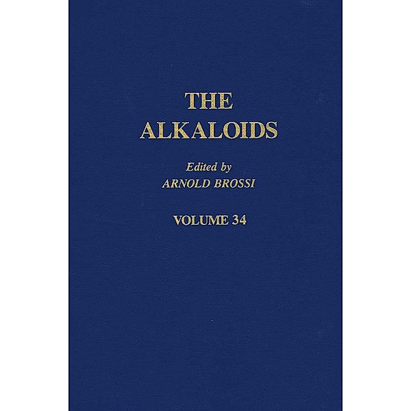 The Alkaloids: Chemistry and Pharmacology