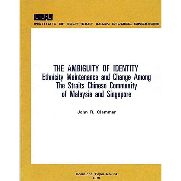 The Ambiguity of Identity, John R. Clammer