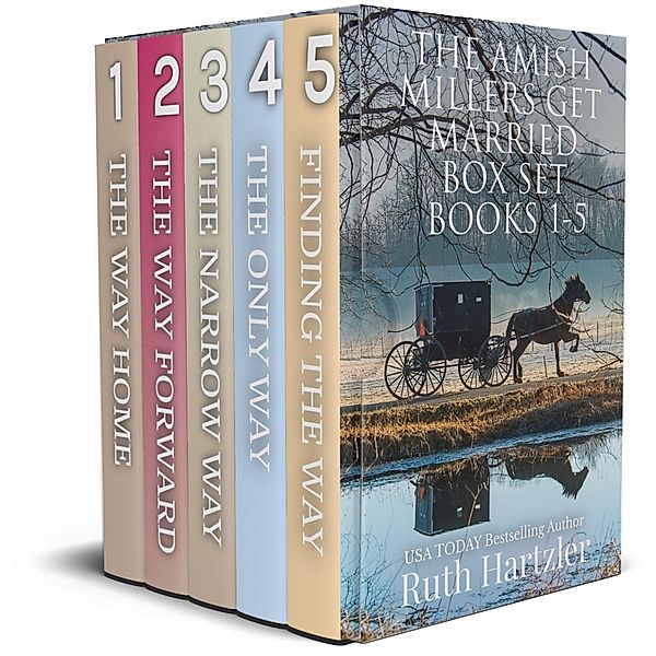 The Amish Millers Get Married Box Set Books 1-5, Ruth Hartzler