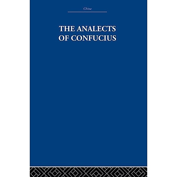The Analects of Confucius, The Arthur Waley Estate, Arthur Waley