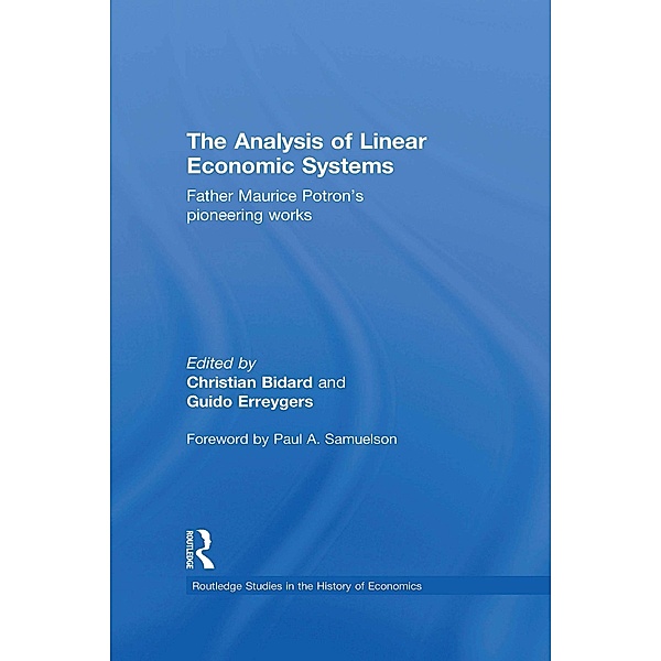 The Analysis of Linear Economic Systems
