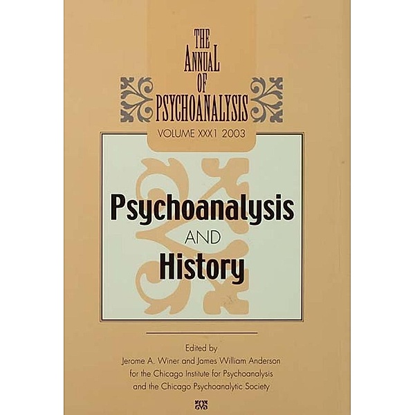 The Annual of Psychoanalysis, V. 31