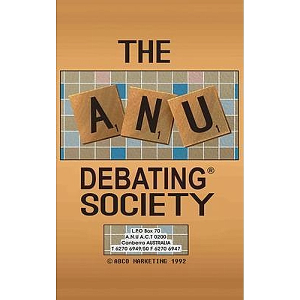 The ANU Debating Society / Alexander MarcelAndreSebastianBarker Bailiff, Alexander Bailiff