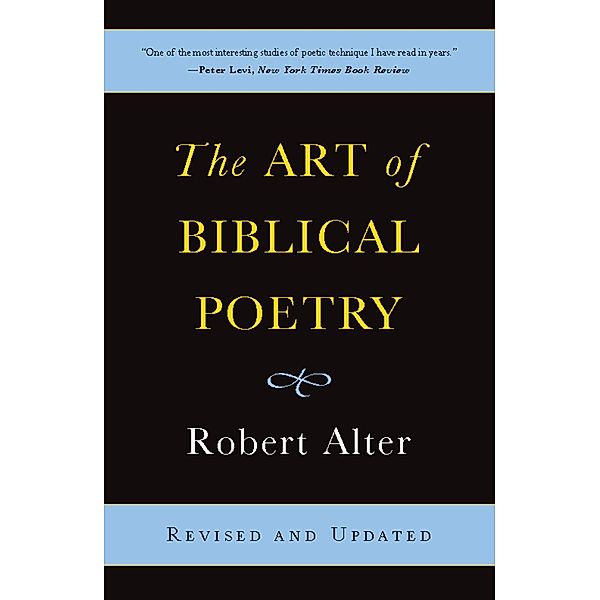 The Art of Biblical Poetry, Robert Alter