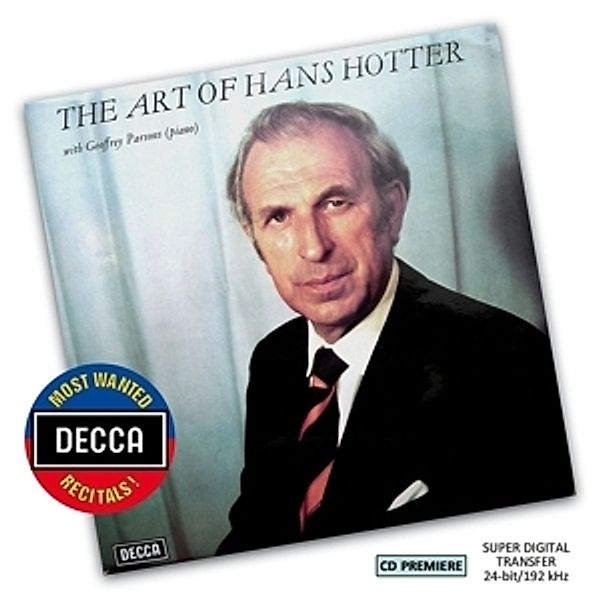 The Art Of Hans Hotter (Dmwr), Hans Hotter