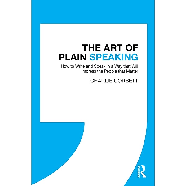 The Art of Plain Speaking, Charlie Corbett