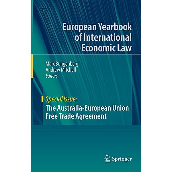 The Australia-European Union Free Trade Agreement / European Yearbook of International Economic Law