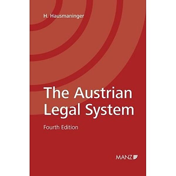 The Austrian Legal System, Herbert Hausmaninger