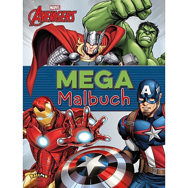 The Avengers - Mega-Malbuch