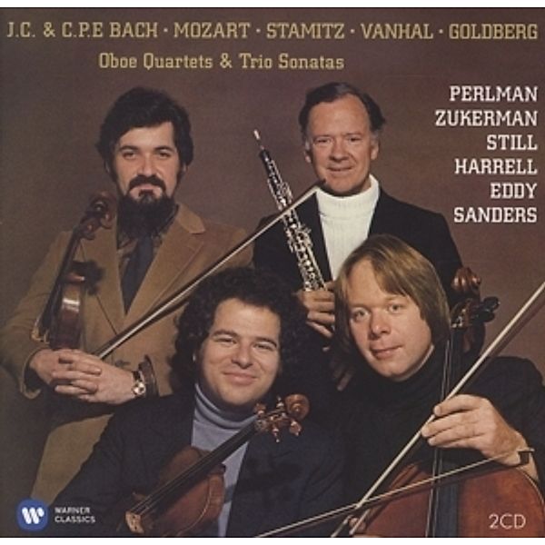 The Baroque Album-Oboe Quartets & Trio Sonatas, Itzhak Perlman, Zukerman, Harrell, Eddy, Sanders