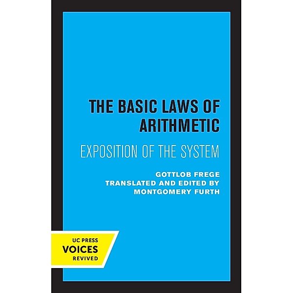 The Basic Laws of Arithmetic, Gottlob Frege