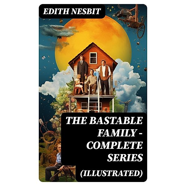 THE BASTABLE FAMILY - Complete Series (Illustrated), Edith Nesbit