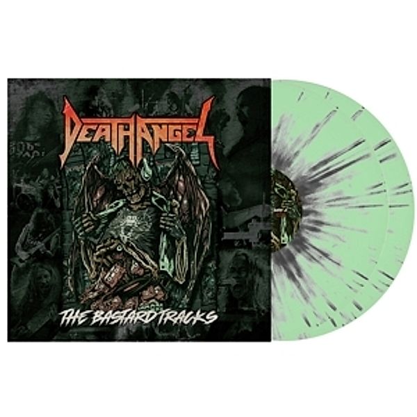 The Bastard Tracks (Green W/Dark Grey Splatter) (Vinyl), Death Angel