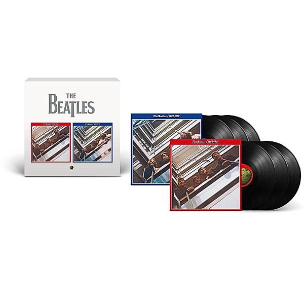 The Beatles 1962-1966 &1967-1970 (Limited Red & Blue 6LP-Box) (Vinyl), The Beatles