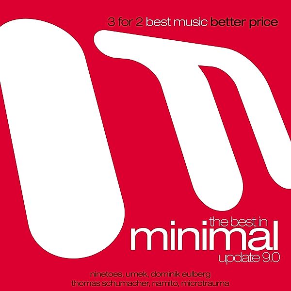 The Best In Minimal Update 9.0 (3CD), Diverse Interpreten